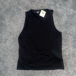 FABLETICS open back blank high neck tank top